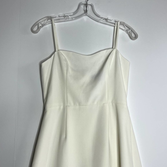 French Connection Mini Sheath Dress Summer White Womens Size 6 - Picture 5 of 15
